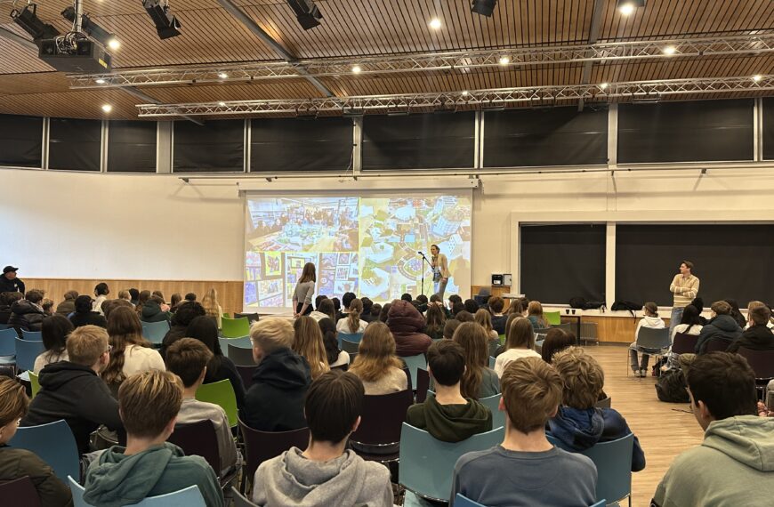 Onze tweedejaars bouwen aan hun eigen toekomststad