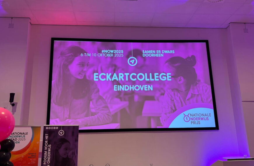 Trots op onze eindselectie voor de Nationale Onderwijsprijs 2025